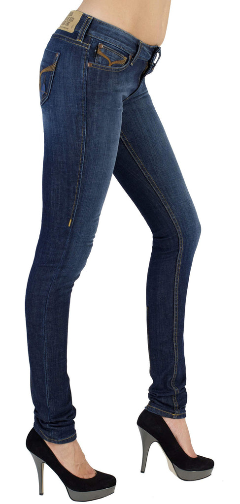 Women's Skinny Jeans - Cecila (Dark Moon Wash)
