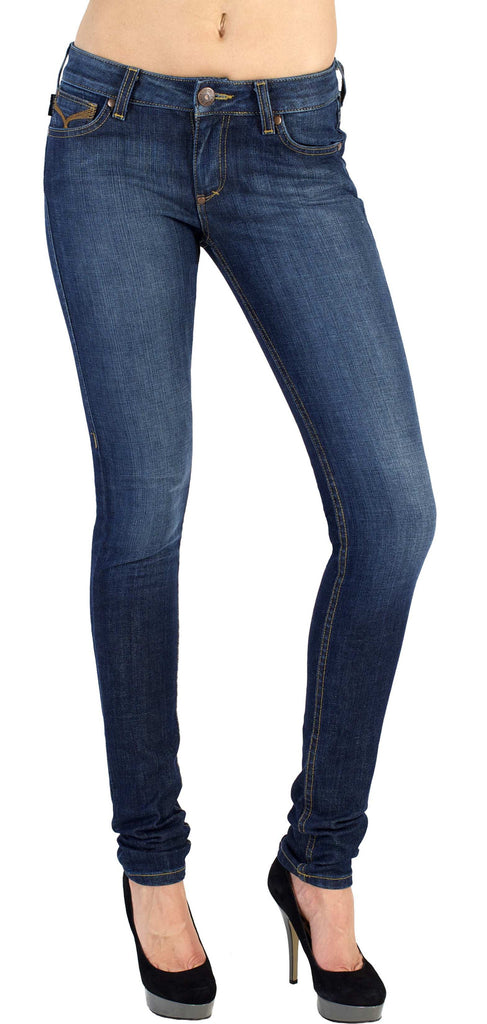 Women's Skinny Jeans - Cecila (Dark Moon Wash)