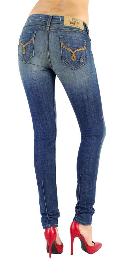 Cecila Skinny Fit Jeans - Skinny Denim Jeans. (Venus Wash)