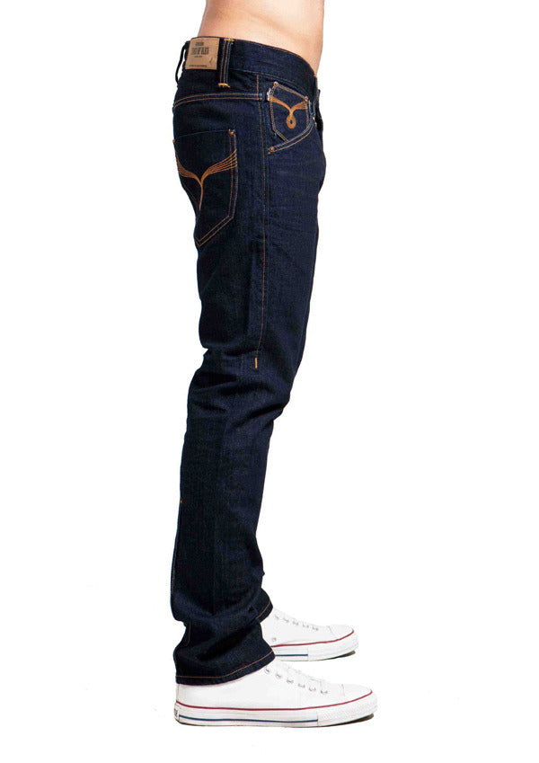 Skinny Slim Fit Jean, USA Denim - LENNON (Rinse Wash)