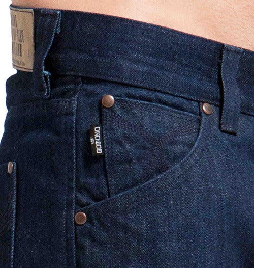 Men's Straight Jean's, Miles - Rinse Wash