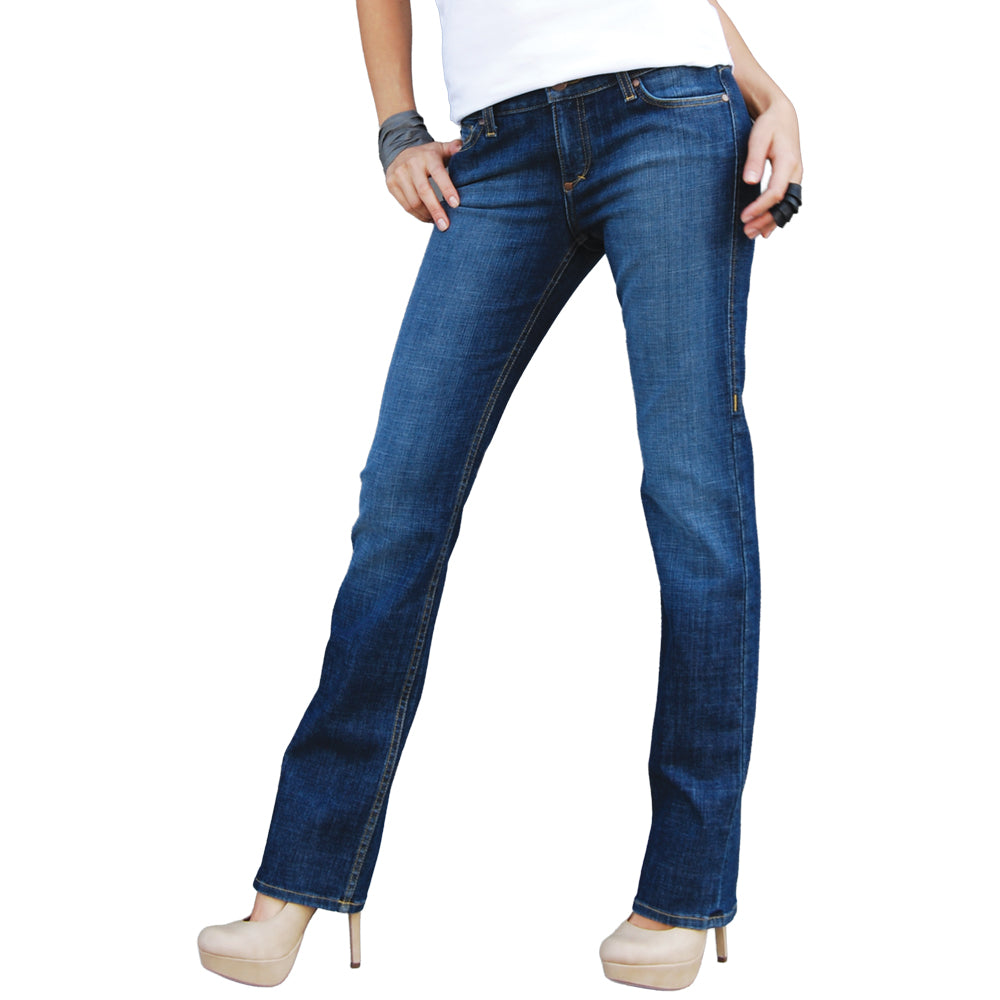 June Straight-Leg Jean - Darkmoon