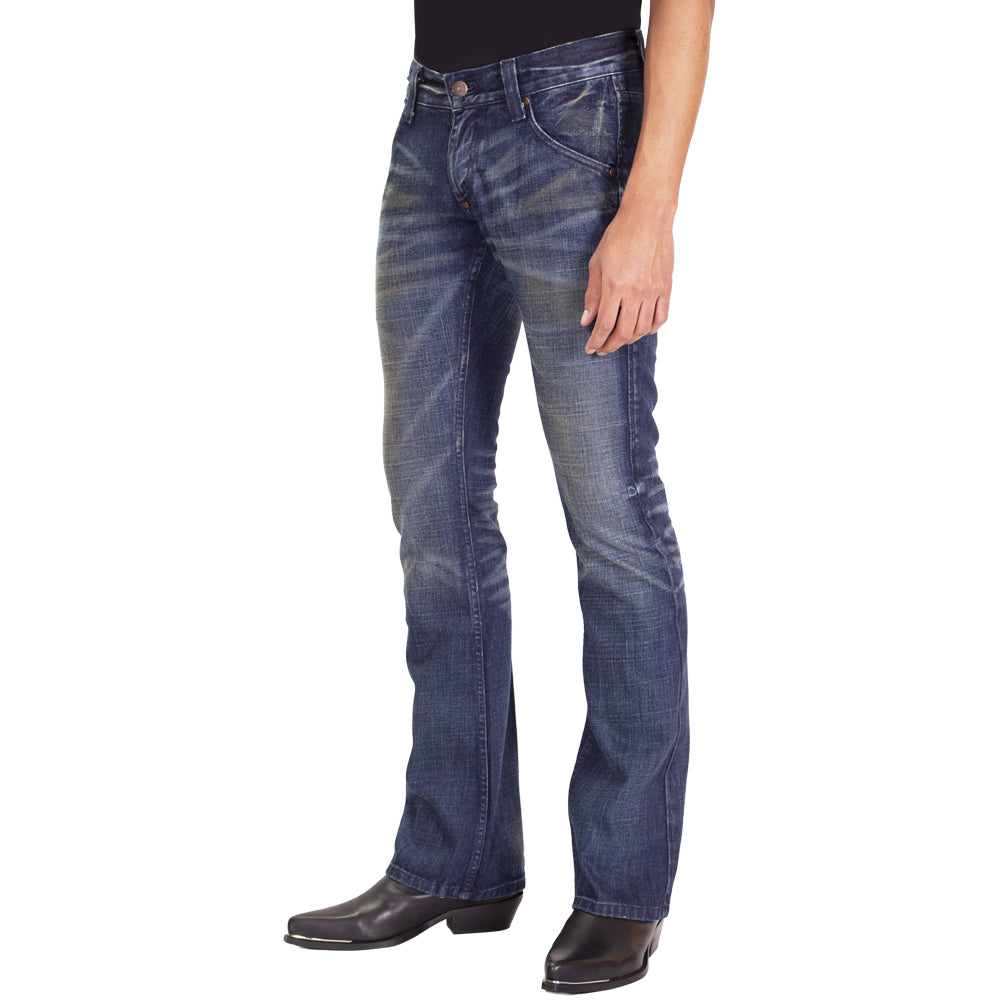 Hendrix Flare Jean - Atom Wash-4