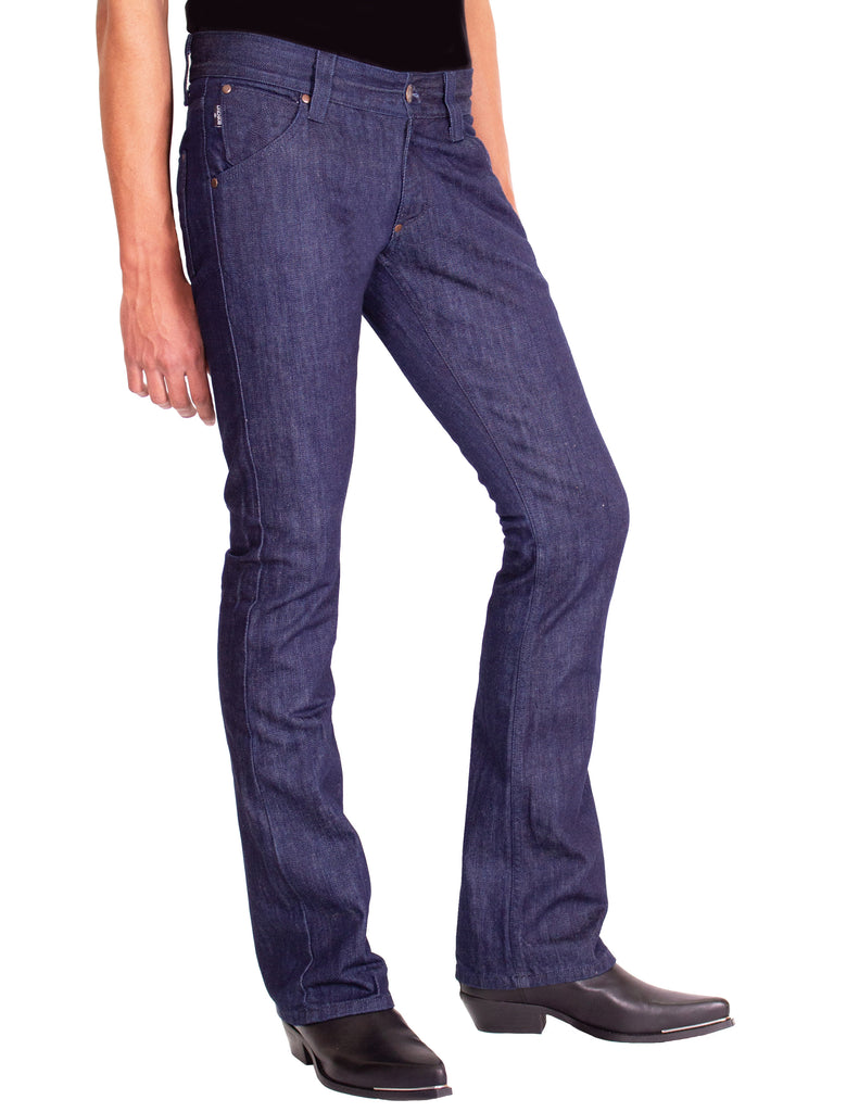 Men’s Flared Jeans Hendix – Rinse Wash, Japanese Denim, Made in USA