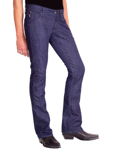 Men’s Flared Jeans Hendix – Rinse Wash, Japanese Denim, Made in USA