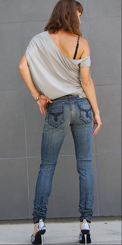 Women's Skinny Jeans -  Cecila  (Atom Wash)