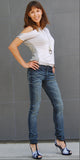 Women's Skinny Jeans -  Cecila  (Atom Wash)