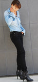 Black Skinny Jeans - Cecila (Double Black Wash)