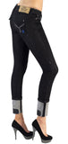 Women's Premium Skinny Jeans - Chloe Black Skinny