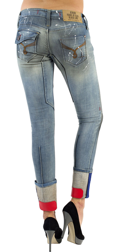 Women's Skinny Jeans - Chloe Double Star
