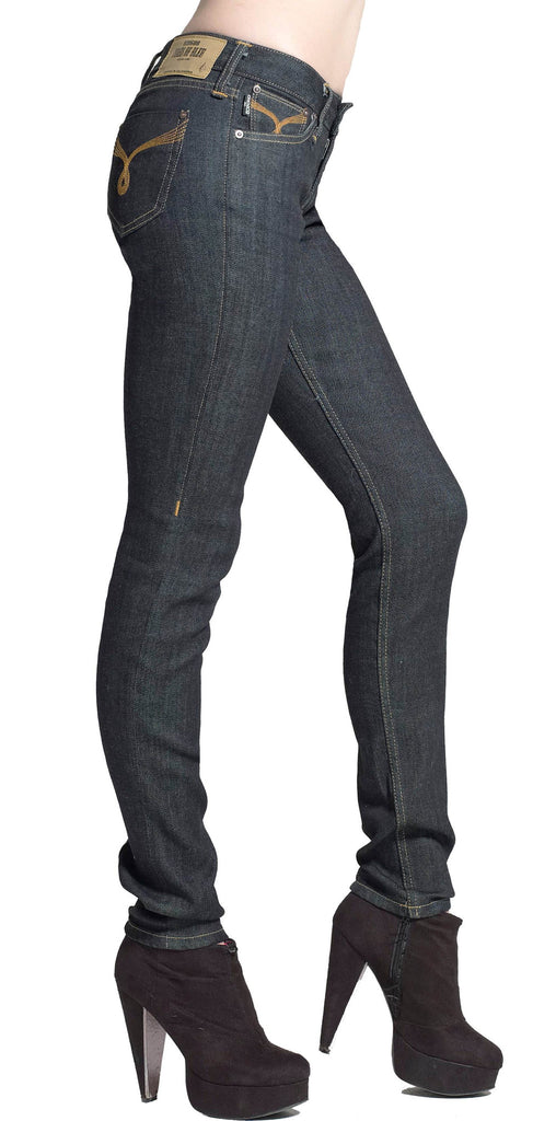 Women's Skinny Jeans -  Cecila  (Rinse Wash)　