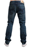 Men's Straight Jean's, Miles  - Blue Atom