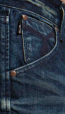 Men's Straight Jean's, Miles  - Blue Atom