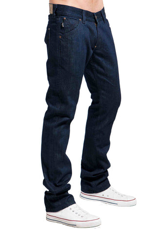 Men's Straight Jean's, Miles  - Rinse Wash
