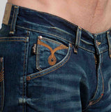 Men's Straight Jean's, Miles -  Atom Wash