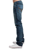 Men's Straight Jean's, Miles - Crator Wash