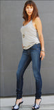 Women's Skinny Jeans -  Cecila (Dark Moon Wash)