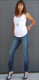 Skinny Jeans, USA Denim - Skinny Denim Jeans, (Venus Wash)