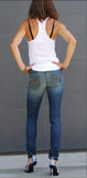 Skinny Jeans, USA Denim - Skinny Denim Jeans, (Venus Wash)