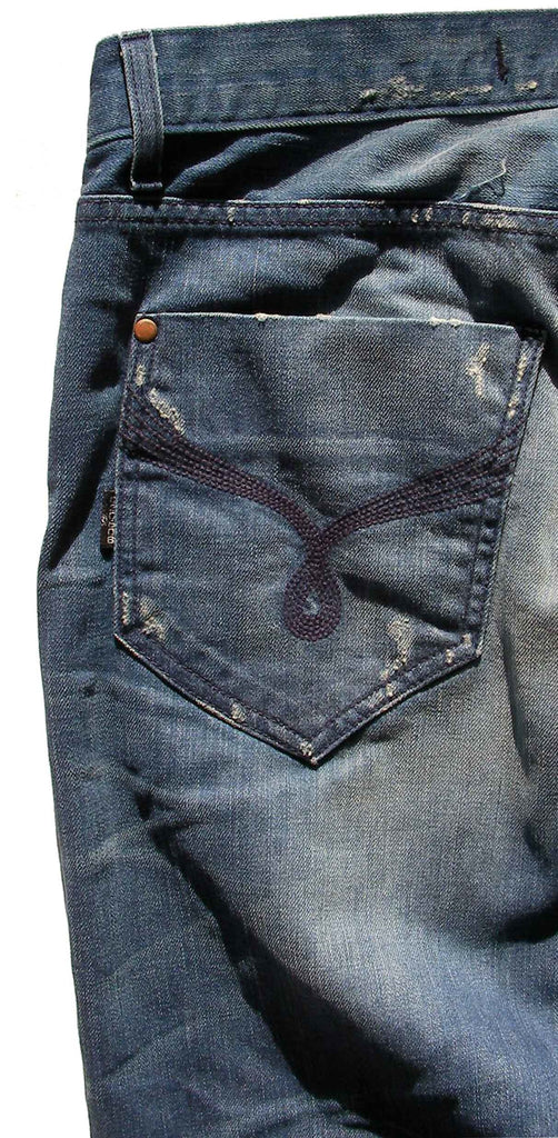 Men's Straight Jean's, Miles  - VINTAGE "EASY RIDER"